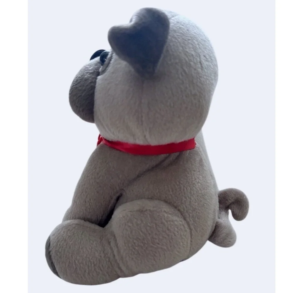 Pug Bulldog Boxer Hallmark brown /gray heart puppy Personality Dog Curly Tail